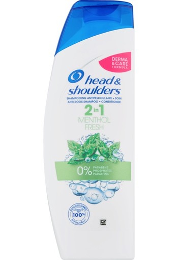 Head & Shoulders 2 in 1 Menthol Fresh Shampoo + Conditioner  270 ml