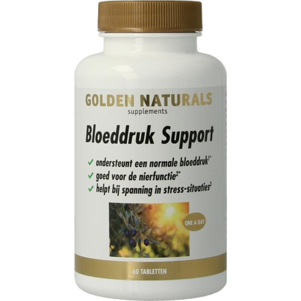 Golden Naturals Bloeddruk support (60 Tabletten)