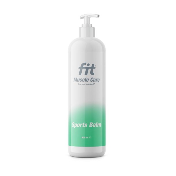 Fit Muscle Care Sportsbalm flacon + pomp (500 Milliliter)