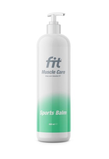 Fit Muscle Care Sportsbalm flacon + pomp (500 Milliliter)
