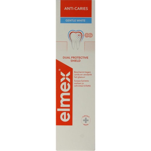 Elmex Tandpasta anti caries gentle white (75 Milliliter)