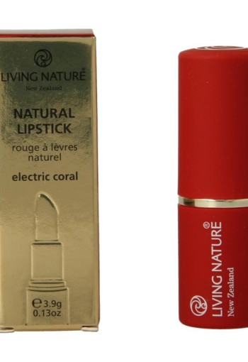 Living Nature Lippenstift electric coral (3,9 Gram)
