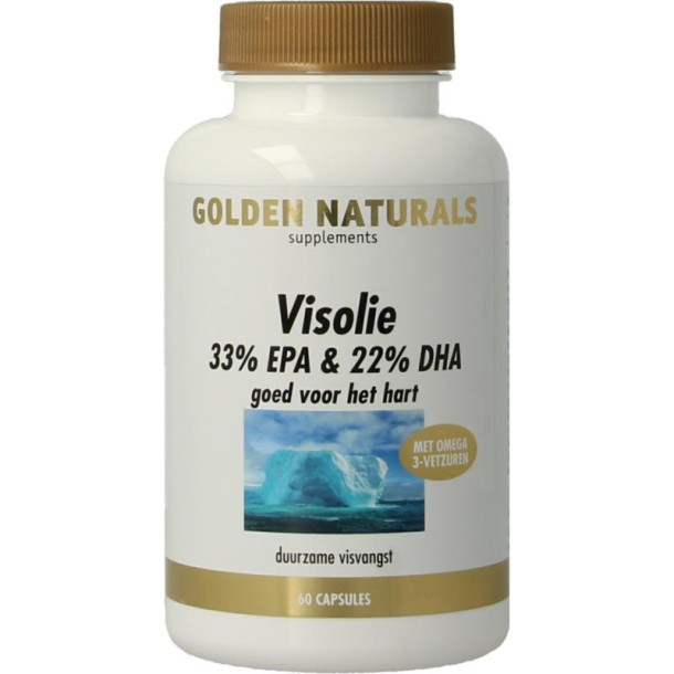 Golden Naturals Visolie 33% EPA 22% DHA (60 Softgels)