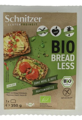 Schnitzer Breadless brood glutenvrij bio (350 Gram)