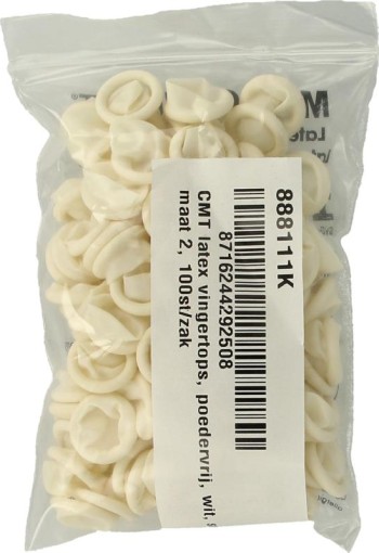 Med Comfort Vingercondoom latex S2 (100 Stuks)