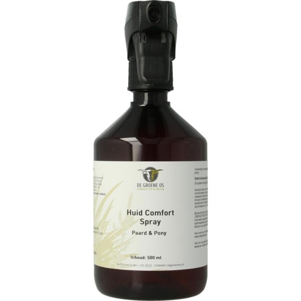 Groene Os Huid comfort spray paard/pony (500 Milliliter)