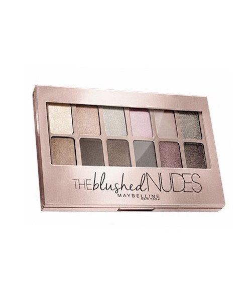 MAYBELLINE OOGSCHADUW PALETTE THE BLUSHED NUDES - 12 ROZE NUDE TINTEN