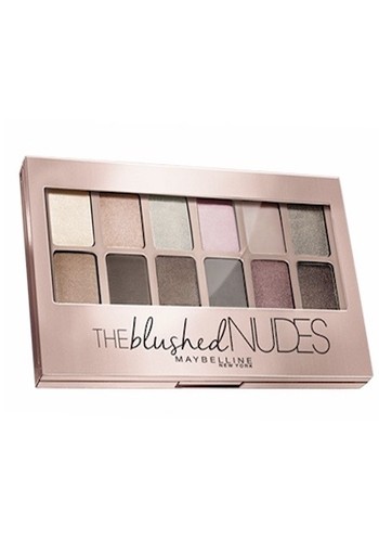 MAYBELLINE OOGSCHADUW PALETTE THE BLUSHED NUDES - 12 ROZE NUDE TINTEN