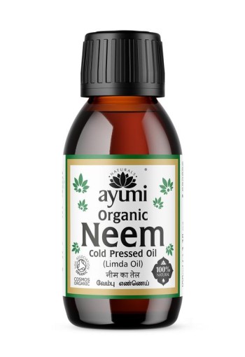 Ayumi Neem oil cold organic cold pressed (100 Milliliter)