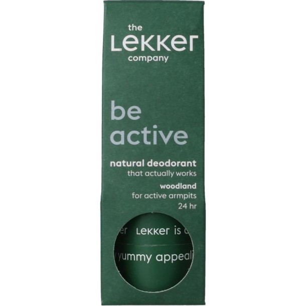 Lekker Company Deodorant woodland (30 Gram)