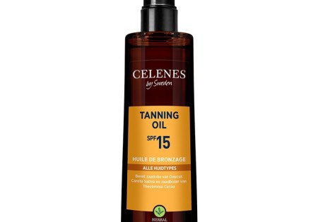 Celenes Herbal tanning oil SPF15+ (200 Milliliter)