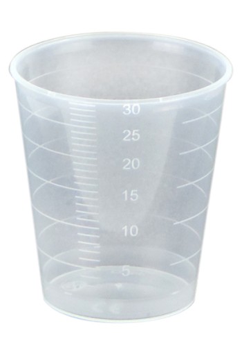 Blockline Inneem/maatbekers PP 25/30ml (3750 Stuks)