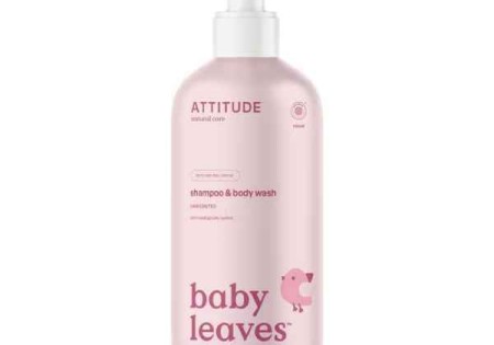 ATTITUDE Baby Leaves 2-in-1 Shampoo & Body wash Unscented