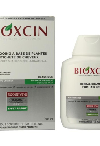 Bioxcin Shampoo vet haar (300 Milliliter)