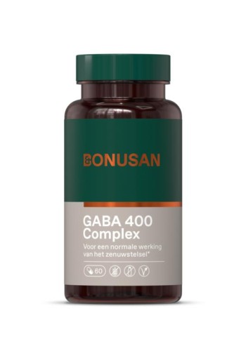 Bonusan GABA 400 Complex (60 Vegetarische capsules)