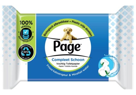 Page Vochtig toiletpapier navulling 38 Stuks