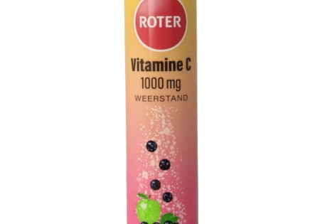 Roter Bruistablet vitamine C appel zwarte bes 15 Bruistabletten