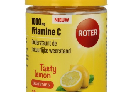 Roter Vitamine C 1000mg citroen gummi 30 Tabletten