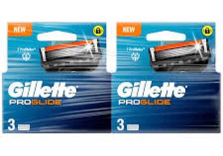 Gillette Proglide Navulmesjes Duopak 2x3 Stuks Totaal 12 mesjes!