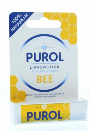 Purol Bee lipbalsem stick 4,8 Gram