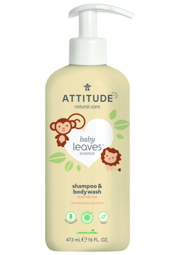 Attitude Shampoo 2 in 1 baby leaves pear nectar 473 Milliliter
