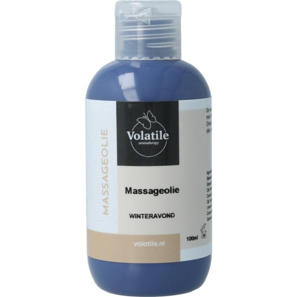 Volatile Massageolie winteravond (100 Milliliter)