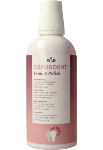 Wild Depurdent clean & polish mondwater (500 Milliliter)