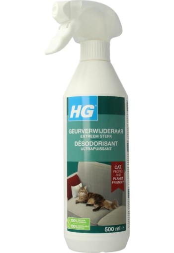 HG Geurverwijderaar extreem sterk kat (500 Milliliter)