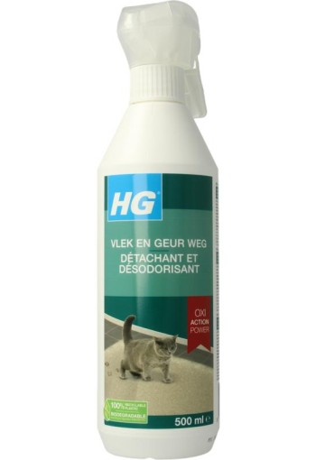 HG Vlek & geur weg kat (500 Milliliter)
