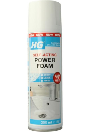 HG Power foam badkamer (300 Milliliter)