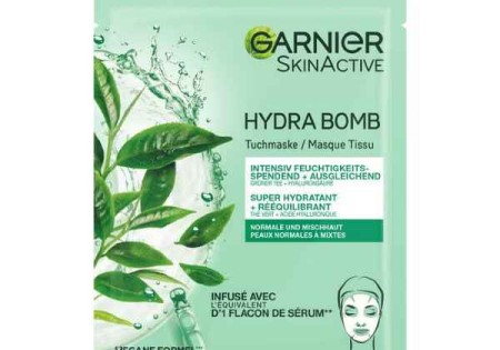 Garnier SkinActive Hydra Bomb Sheet Masker Groene Thee