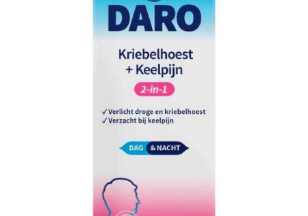 Daro 2in1 kriebelhoest+keelpijn