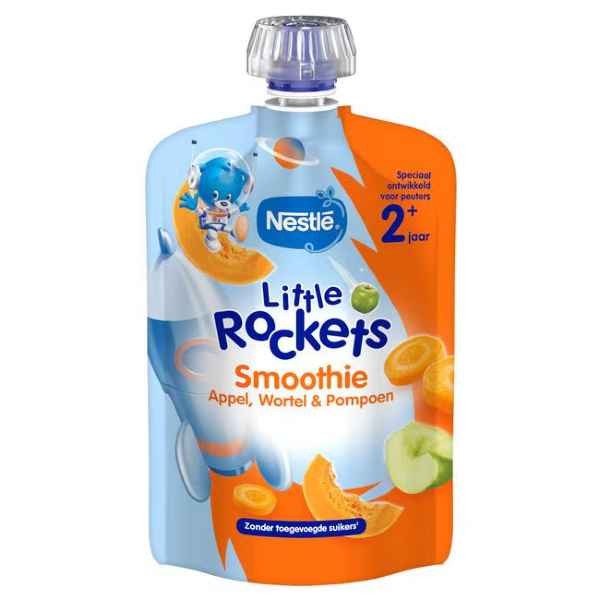 Nestlé Little Rockets Smoothie Appel Wortel Pompoen 2+
