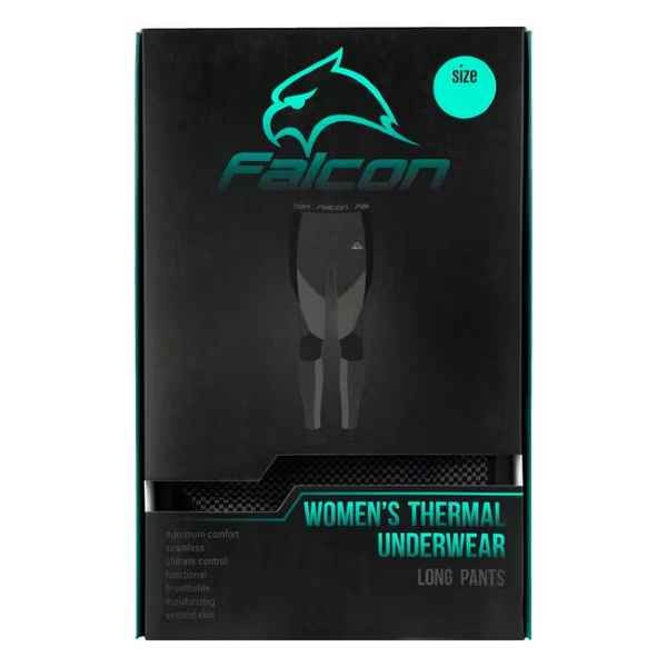 Falcon Thermobroek Dames Antraciet M