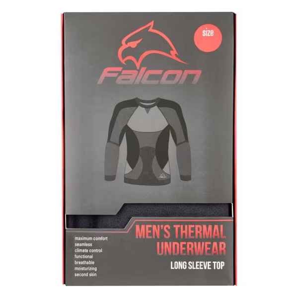 Falcon Thermoshirt Heren Antraciet L