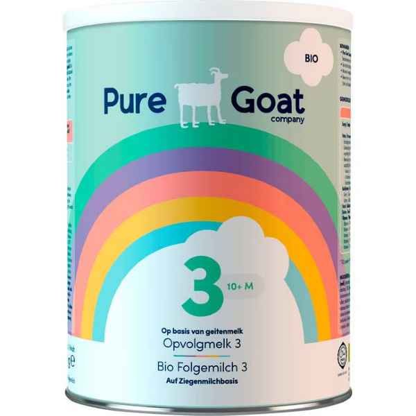 Pure Goat Opvolgmelk 3 bio (400 Gram)