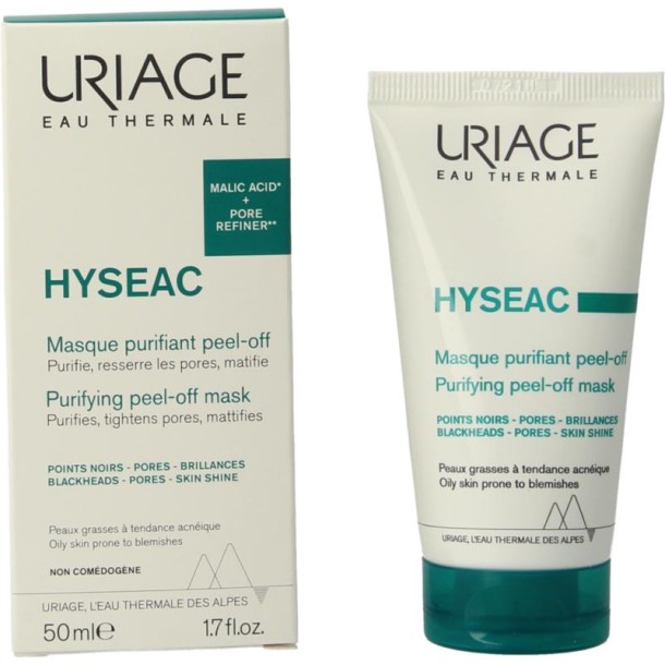 Uriage Hyseac peel off masker (50 Milliliter)