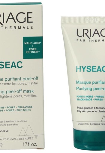 Uriage Hyseac peel off masker (50 Milliliter)