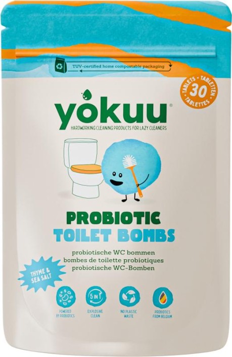 Yokuu Toilet bomb thyme and sea salt (30 Tabletten)