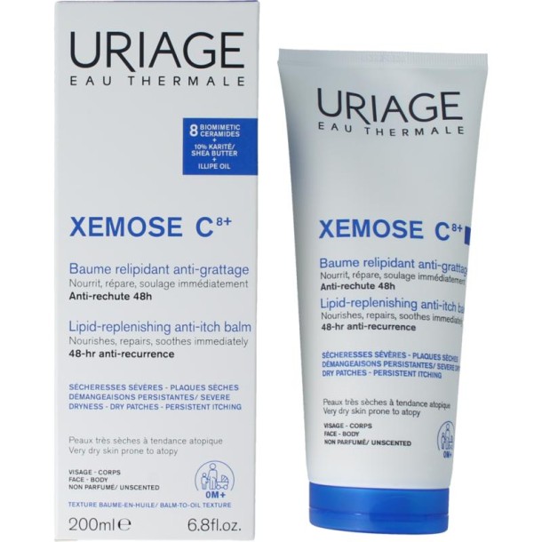 Uriage Xemose baume olea apaisant (200 Milliliter)