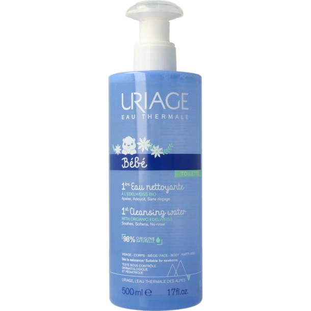 Uriage Bebe 1ere eau nettoyante fp (500 Milliliter)