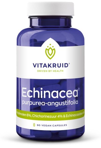 Vitakruid Echinacea 600 purpurea (4%) angustifolia (6%, 4%) (90 Vegetarische capsules)