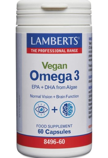 Lamberts Omega 3 vegan (60 Capsules)