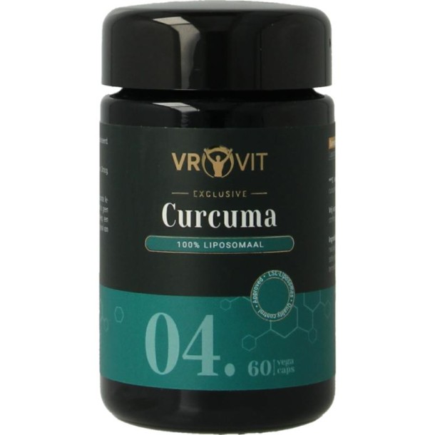 Vrovit Liposomaal 04 curcuma (60 Capsules)