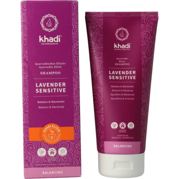 Khadi Shampoo elixer lavender sensitive (200 Milliliter)