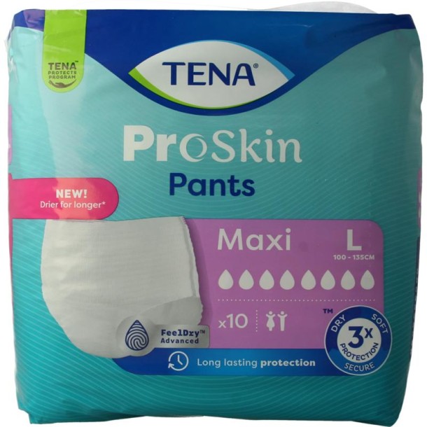 Tena Proskin pants maxi L (10 Stuks)