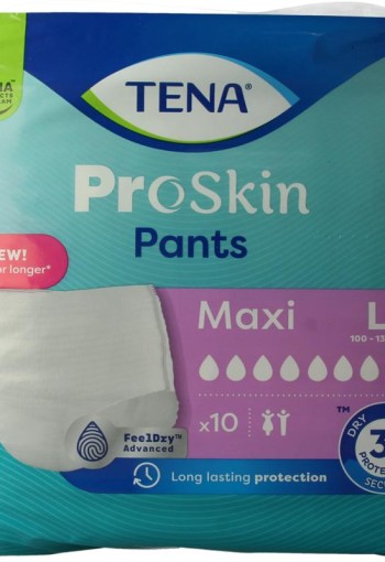 Tena Proskin pants maxi L (10 Stuks)