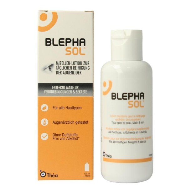 Blephasol Reinigingslotion ooglid (100 Milligram)