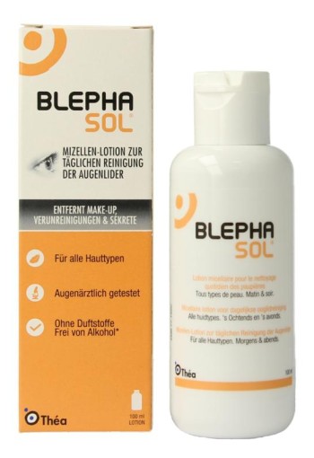 Blephasol Reinigingslotion ooglid (100 Milligram)