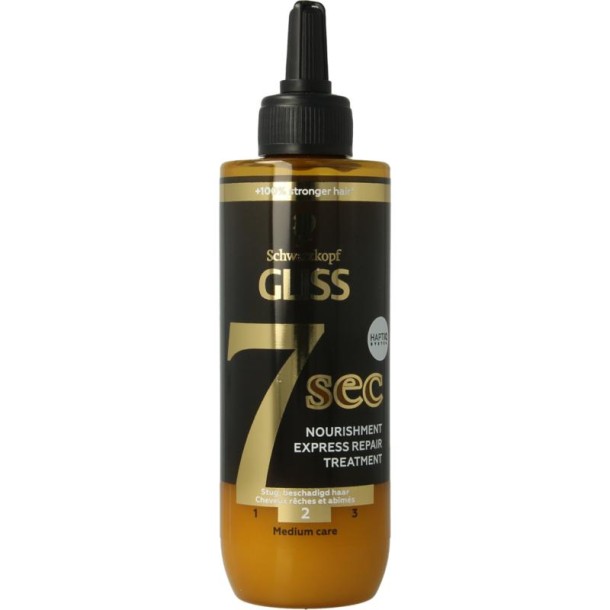 Gliss Kur 7 Seconds express repair treatment oil nutritive (200 Milliliter)